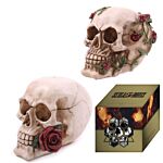 Skull With Roses - Random Design