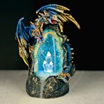 Fantasy Led Backflow Incense Burner - Crystal Dragon Cave