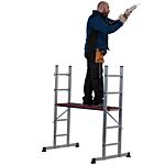 Combination Ladder 5 In 1 With Platform - 7101518
