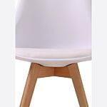 Louvre Chair White (pack Of 2)