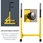 Homcom Dip Station Chin Up Parallel Bars Pull Up Power Tower Home Gym Workout Bicep Tricep Fitness Equipment Height Adjustable