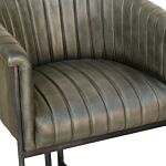 Leather & Iron Classic Tub Chair