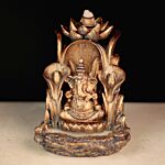 Backflow Incense Burner - Lotus Ganesh