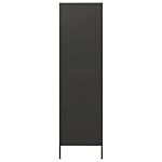 Vidaxl Wardrobe Anthracite 90x50x180 Cm Steel