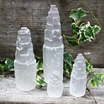 Natural Selenite Tower - 10 Cm