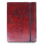 Medium Notebook With Strap - Cosmic Goddess