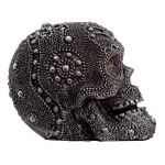 Fantasy Beaded Small Skull Ornament