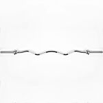 4ft Spinlock Ez Curl Barbell Weight Bar