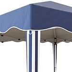 Outsunny 3 X 3m Pop Up Gazebo, Outdoor Camping Gazebo Party Tent With Carry Bag