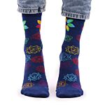 Hop Hare Bamboo Socks S/m - Rainbow Chakra