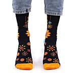 Hop Hare Bamboo Socks S/m - Mandala Flowers