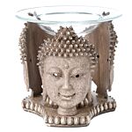 Thai Buddha Weathered Stone Effect Oil And Wax Burner