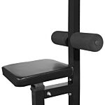 Vidaxl Power Tower With Weight Plates 40 Kg