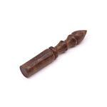 Wooden Stick - 12cm - Shaped Handle - No Leather