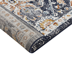 Area Rug Blue And Beige 200 X 300 Cm Oriental Distressed Living Room Bedroom Beliani