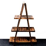 Folding "a" Frame Display - Brown