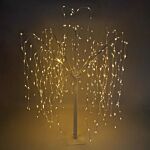 Weeping Willow Tree - 180cm White 400 Warm White Led
