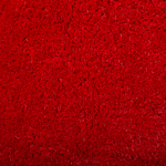 Shaggy Area Rug Red 160 X 230 Cm Modern High-pile Machine-tuftedrectangular Carpet Beliani