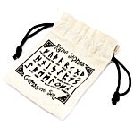 Runes Stone Set In Pouch - Crystal