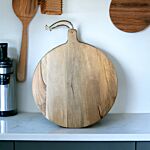 Mango Wood Round Board, 60cm