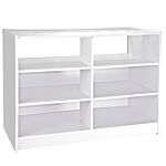 B1200 Retail Shop Counter - Brilliant White