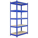 2 X T-rax Blue Metal Racking Units 75cm X 150cm X 30cm