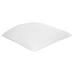 2 Bed Pillows White Lyocell Japara Cotton Rectangular 80 X 80 Cm Polyester Filling High Profile Sleeping Cushion Bedroom Beliani