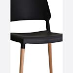 Riva Chair Black (pack Of 2)