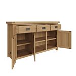 Sideboard Medium Oak Finish