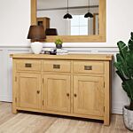 Sideboard Medium Oak Finish