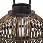 Brown Bamboo Style Lantern