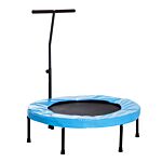 Homcom Trampoline Rebounder Adjustable Jumper, 40"-blue