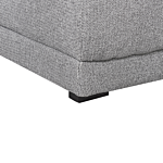 Ottoman Grey Fabric Upholstery 1 Seater Modern Traditional Living Room Beliani