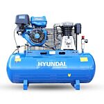 Hyundai 200l Litre Air Compressor, 29cfm/145psi, Twin Cylinder Belt Drive 14hp | Hy140200pes