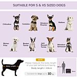 Pawhut Dog Carrier Bag Portable Cat Carrier Foldable Dog Bag For Miniature And Small Dogs, 69 X 51 X 51 Cm, Purple