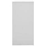 Vidaxl Locker Cabinets 2 Pcs Light Grey And Blue 90x45x92.5 Cm Steel