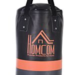 Homcom Freestanding Duo Punch Training Punchbag Sandbag Adjustable Height Home Agility Training Steel Frame
