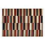 Kilim Area Rug Multicolour Wool 160 X 230 Cm Hand Woven Flat Weave Geometric Pattern With Tassels Traditional Living Room Bedroom Beliani