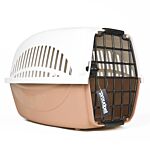 Hard Brown Pet Carrier - Large