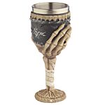 Decorative Gothic Skeleton Arm Goblet