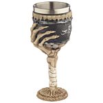 Decorative Gothic Skeleton Arm Goblet