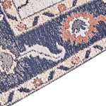 Area Rug Multicolour Cotton Polyester 80 X 150 Cm Oriental Pattern Distressed Vintage Home Decor Beliani
