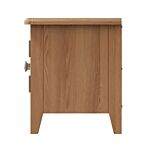 Large Tv Unit Light Oak