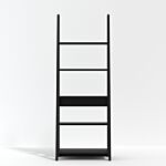 Tiva Ladder Bookcase/display Unit - Black