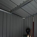 Trentvale 8 X 4 Metal Pent Shed - Dark Grey