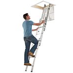 Loft Ladder 3 Section With Handrail - 76003