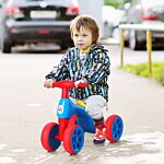 Homcom Toddler Training Walker Balance Ride-on Toy With Rubber Wheels Blue