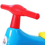 Homcom Toddler Training Walker Balance Ride-on Toy With Rubber Wheels Blue