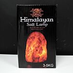 Quality Natural Salt Lamp - & Base Apx 3-5kg