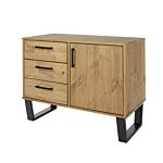 Texas Small Sideboard With 1 Door, 3 Drawers